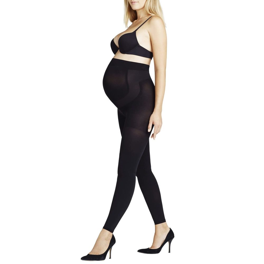 FALKE Women's Footless Tights Maternity Black S